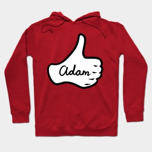 Men name Adam Hoodie